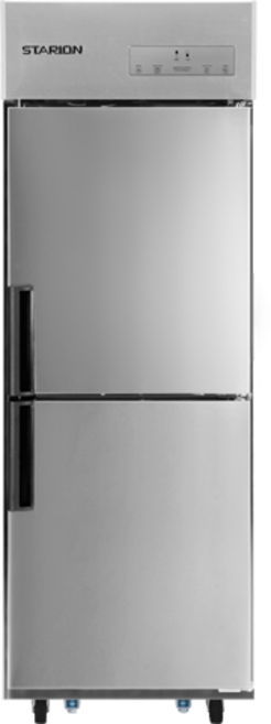 스타리온 업소용 냉장고 2세대 25박스(500L급) 1/2냉동 내부스텐 SR-C25AI