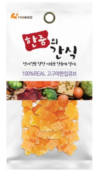 한줌의간식 고구마한입큐브 35g, 고구마 한입큐브, 1개