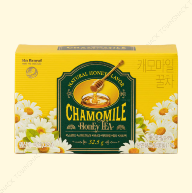 노브랜드 캐모마일 꿀차, 단품, 1.3g, 25개입, 3개