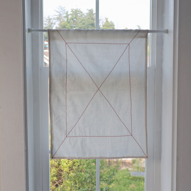 정련된 2겹 큰사이즈 강화 소창 행주 카페 수건 60cm, 1개