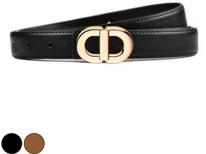 디어제이 심플 데일리 벨트 가죽 바지 청바지 정장 DB134