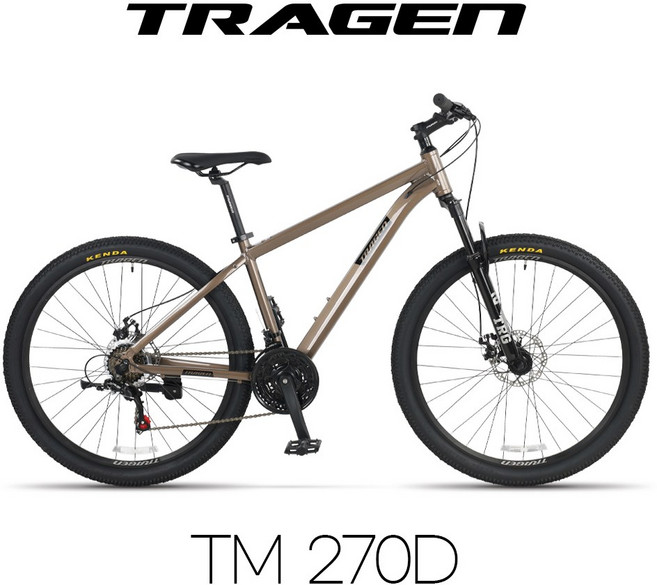 트라젠 TM270D 27.5인치 시마노21단 디스크 알루미늄 MTB형 자전거, 1개, 160cm, 그레이-미조립박스