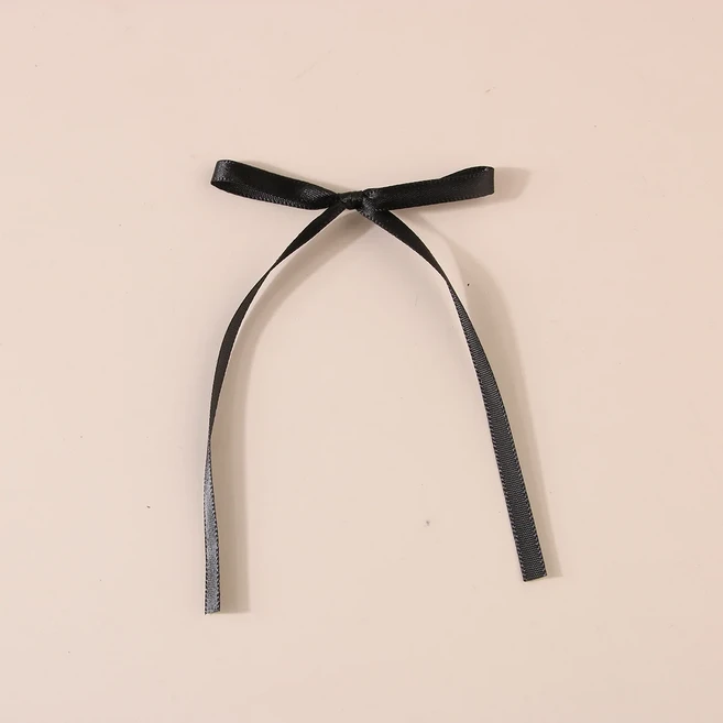 10Pcs 활 케이크 장식 생일 웨딩 및 용품에 대 한 핑크 Bowknot 리본 토퍼, 03 10pcs black