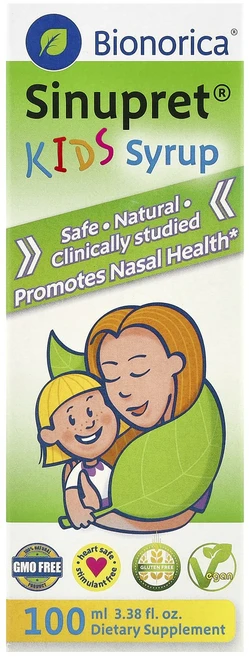 건강챙기세요 Bionorica Sinupret® 어린이용 시럽 100ml(3.38fl oz) 백살까지오래오래, BionoricaSinupret어린이용시럽100ml33 - 쿠팡