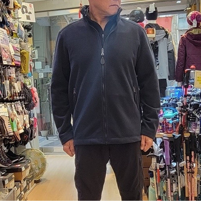 AIGLE 男 WINDSTOPPER 防風刷毛保暖外套