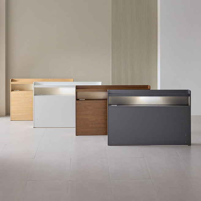 몬트디자인 보니타 침대 헤드보드 LED 슈퍼싱글 퀸 올컬러형 4colors, 화이트