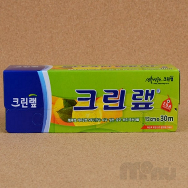 [칠마누] 키친롤투명랩 업소용포장랩 중국집배달용위생 크린랩 15cm x 30M
