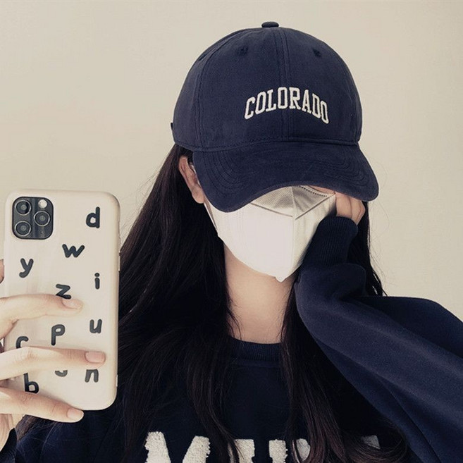 韓版 時尚 鴨舌帽 硬頂 棒球帽 素色 遮陽帽