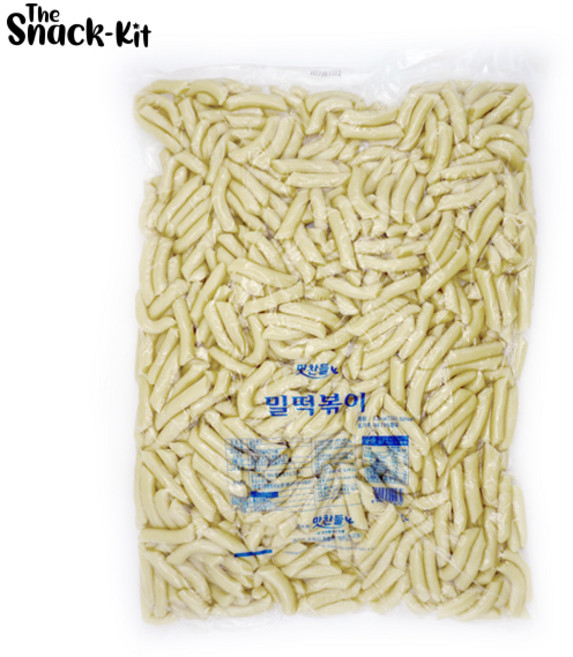 맛찬들 백미 밀떡볶이 소 1.5kg 말랑이떡 밀떡 떡볶이떡, 1개