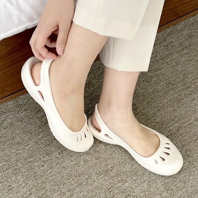 스토리원 여성 EVA 아쿠아 젤리슈즈 플랫 단화 SH-S2099