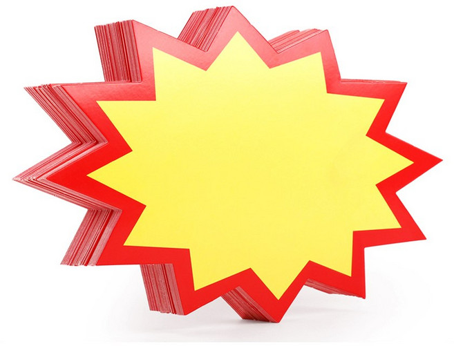 달빛코드 행사 프로모션 pop 쇼카드 홍보 종이 배너 카드 매장 마트 판촉 세일문구, 100개, A형