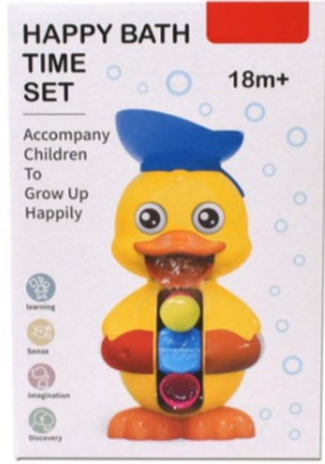 워터힐 오리 풍차 목욕 물놀이 완구, ALL MIX, 1개