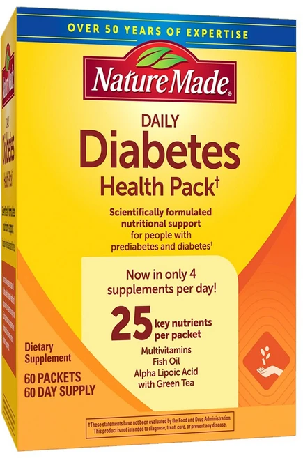 네이처메이드 당뇨 영양제 60팩, 1개, 60회분 - 쿠팡