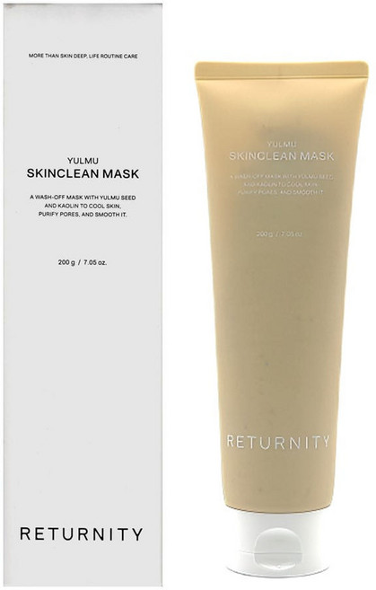 리터니티 율무 스킨클린 팩 120g, 6개, 1개입