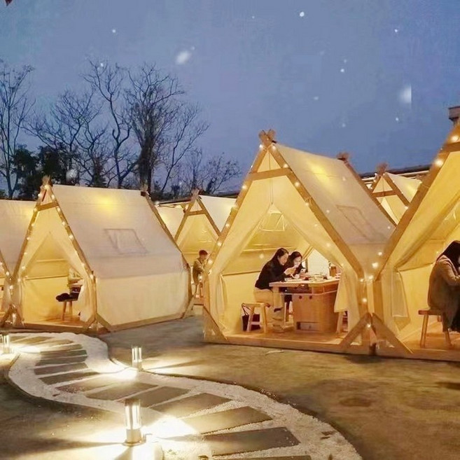 감성 텐트 캠핑 돔형 에어노크 리빙쉘 로티캠프, 기본 사용 인원