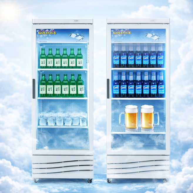 쇼케이스냉장고 음료수냉장고 업소용쇼케이스 음료냉장고 술냉장고 업소용음료수냉장고 냉장쇼케이스 음료냉장고쇼케이스 주류냉장고 미니쇼케스 청우냉 CW-470CF 간냉식, CW-470RF_직냉식