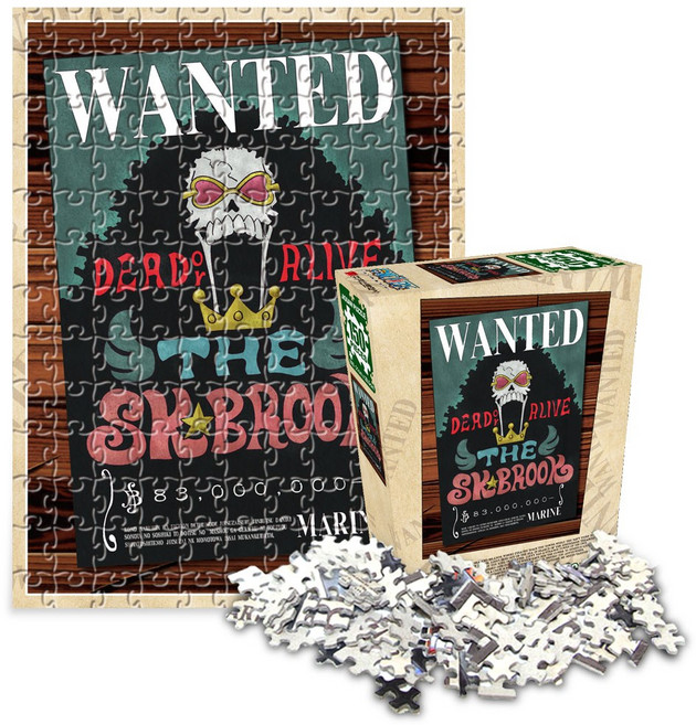 원피스 현상수배 직소 퍼즐 150조각, 1개, 뉴 현상수배 브룩, 150피스