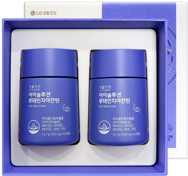 생활정원 아이솔루션 루테인지아잔틴 12주분, 1세트, 84정