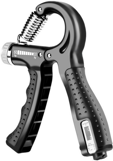 강도조절 카운터 악력기 경찰 손 전완근 운동기구, 1개, 상세페이지 참조