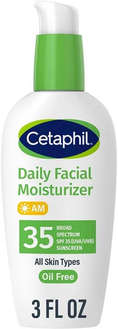 세타필 데일리 페이스 모이스처 오일프리 선스크린 로션 무향 SPF35, 1개, 88ml - 쿠팡