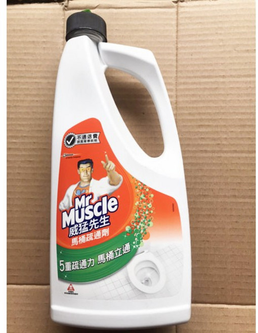 《元山五金 》威猛先生馬桶疏通劑960ml，強力疏通，快速清潔，超商取貨最多3罐, 1個