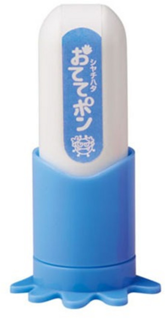 日本Shachihata練習手洗章(ZHT-A1/H/藍ZHT-A2/H/粉) 可愛造型，培養良好衛生習慣, 紅, 1個