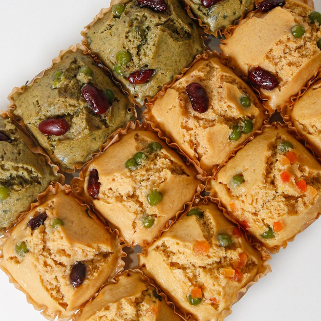 [맛꾼] HACCP인증 국산 보리를 이용한 영양간식 찰보리떡 찰보리빵, 90g, 24개, 매실 보리빵