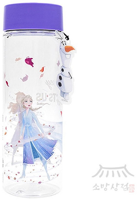 소망상회 겨울왕국2 트라이탄 페이스 클리어 보틀 500ml 귀여운텀블러