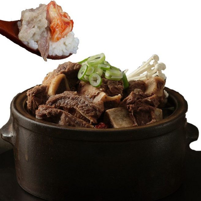 비젼푸드 푸짐한 사계절 시원한 소 갈비탕 850g 집밥 혼밥 즉석 간편 어르신 보양탕, 1개