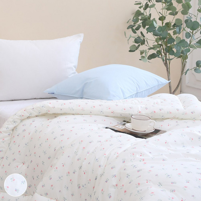 [올리비아데코]도로시 양면 60수 순면 차렵이불(S)