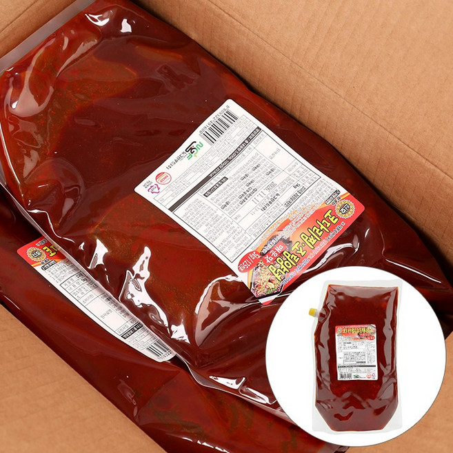 코다리찜조림양념(매운맛) 5KG뉴그린푸드(주) BOX(2), 2개, 5kg
