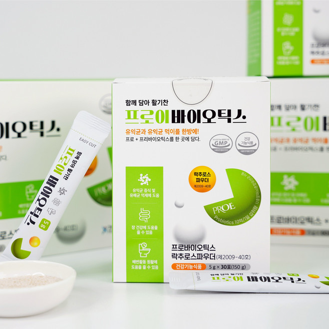 올헬스 프로이 바이오틱스 5g 180포 (3개월), 180개