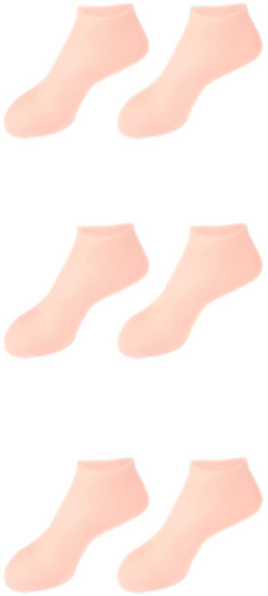 블체 실리콘 보습 양말 3개 덧신 발바닥 각질 굳은살 발뒤꿈치 보호