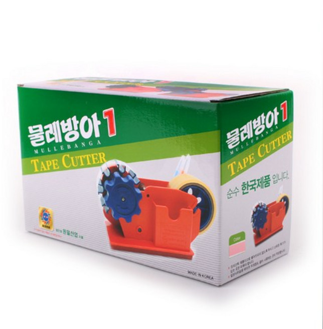 원일 물레방아 테이프커터기 1호, 랜덤발송, 1개