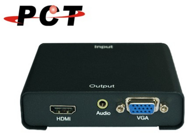 PCT 1進2出 VGA轉HDMI & VGA分配器 (VHC111), 1個