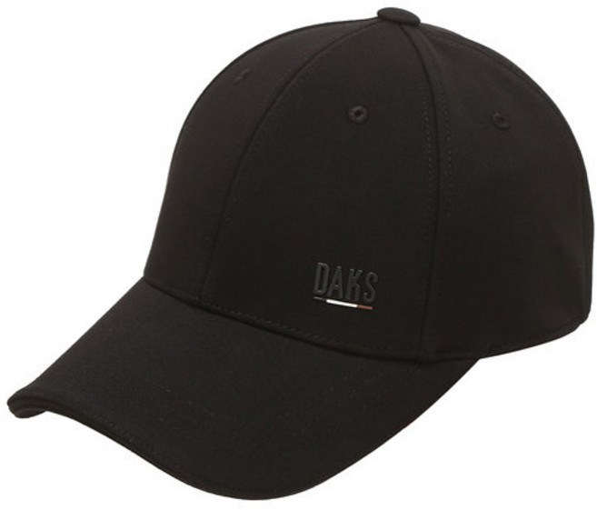 닥스 골프 25FW남성 블랙 로고 전사 6각캡 DGHE5F901