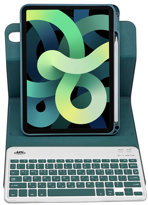아이패드 미니7 미니6 공용 8.3인치 호환 애플펜슬 수납 콤비회전 블루투스 키보드 케이스, 소다, 1개