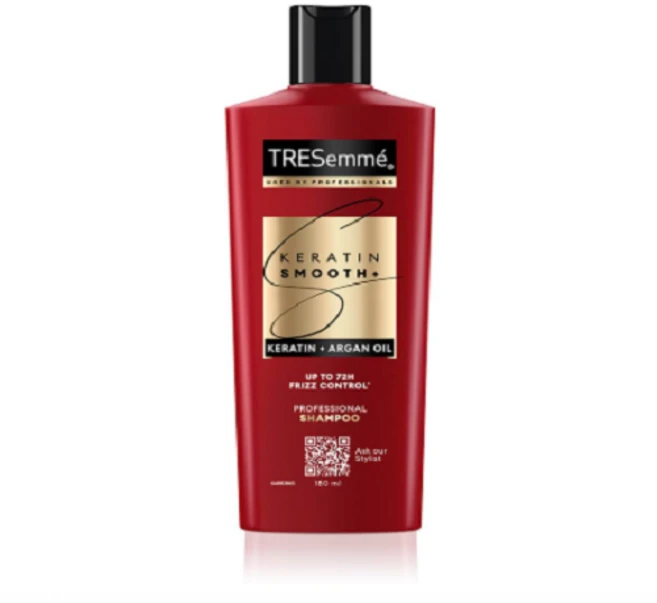 TRESemme Keratin Smooth+ Shampoo 180ml With Keratin Protein and Argan Oil, 1개 - 쿠팡