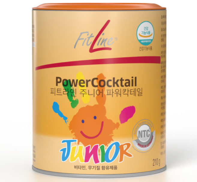 피트라인 주니어 파워칵테일, 210g, 1개