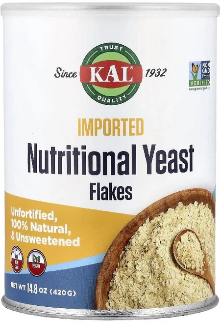 칼 뉴트리셔널 이스트 플레이크 Imported Yeast Flakes 분말 가루 420g - 쿠팡