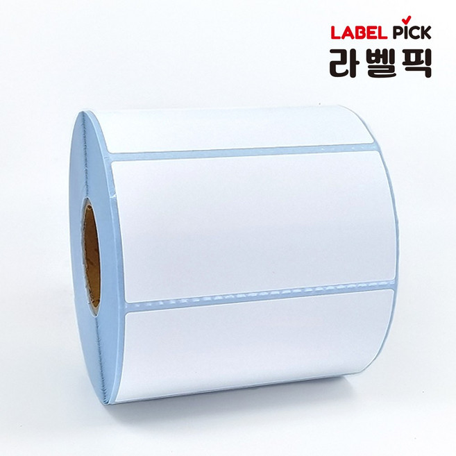 유포지 100X50 1롤 1000장 40지관 바코드프린터용 라벨지, 1개, 1000칸