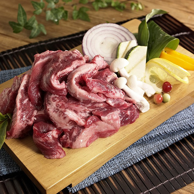 삼진축산 미국산 황제늑간 소갈비살200g 3팩 초이스냉장, 1, 200g