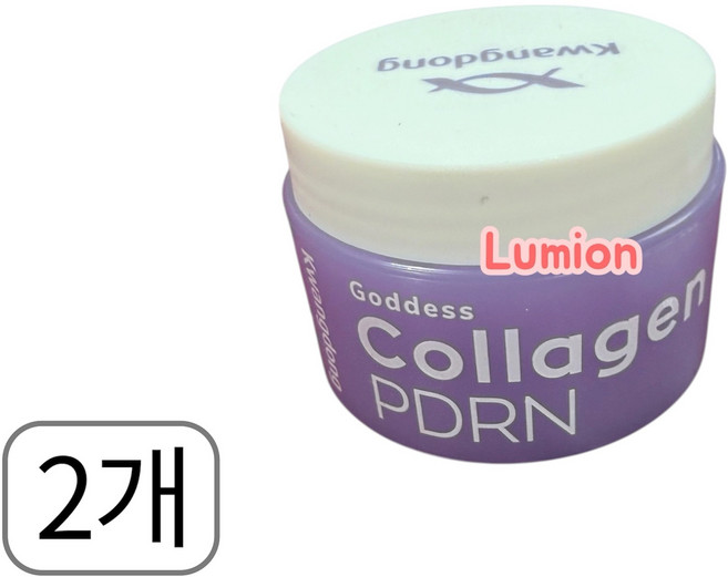 [올굿]약국정품 광동 여신콜라겐 피디알엔 저분자 콜라겐 크림, 2개, 20ml