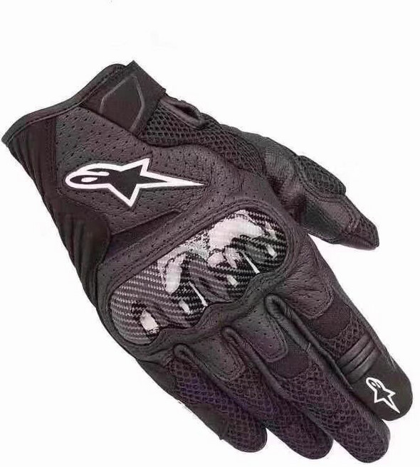 알파인스타 터치장갑 바이커 글러브 메쉬 라이더 장갑, E_흑백 (터치가능)