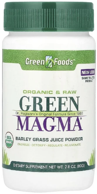 그린푸드 보리싹즙 Green Magma Barley Grass Juice 파우더 80g, 1개 - 쿠팡