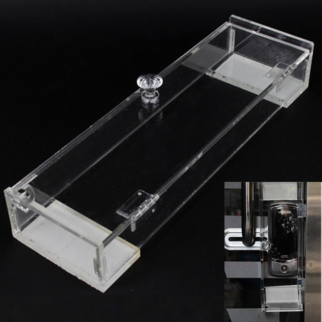 디지털도어락 번호키 전자키 레인커버 방수커버 비, 레인커버 유리문용(앞커버)