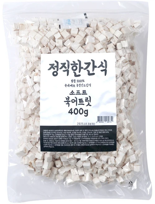 원물 100% 소프트 북어트릿 400g 동결건조 정직한 강아지 고양이간식, 1개, 북어 - 쿠팡