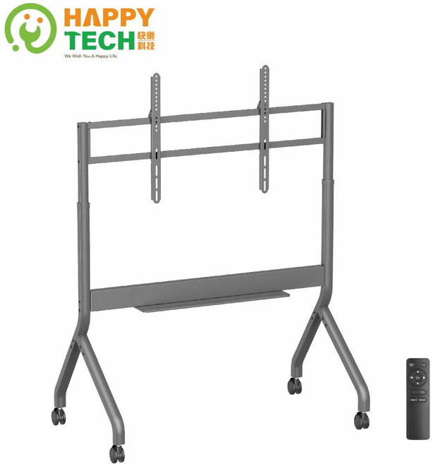 HAPPY TECH STE120W 電動升降電視落地架 60-110吋 120KG 電視推車, 1個