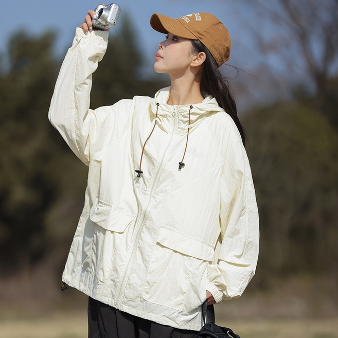 PIONEER CAMP 防曬外套 UPF50+ 抗UV 冰絲涼感 連帽 多口袋