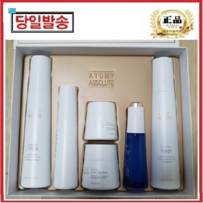 애터미 앱솔루트 셀랙티브 6종세트 토너/앰플/세럼/로션/아이크림/영양크림, 1세트
